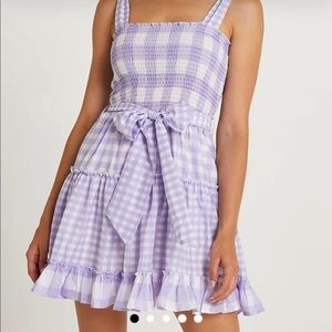 NWT River Island Gingham Dress
